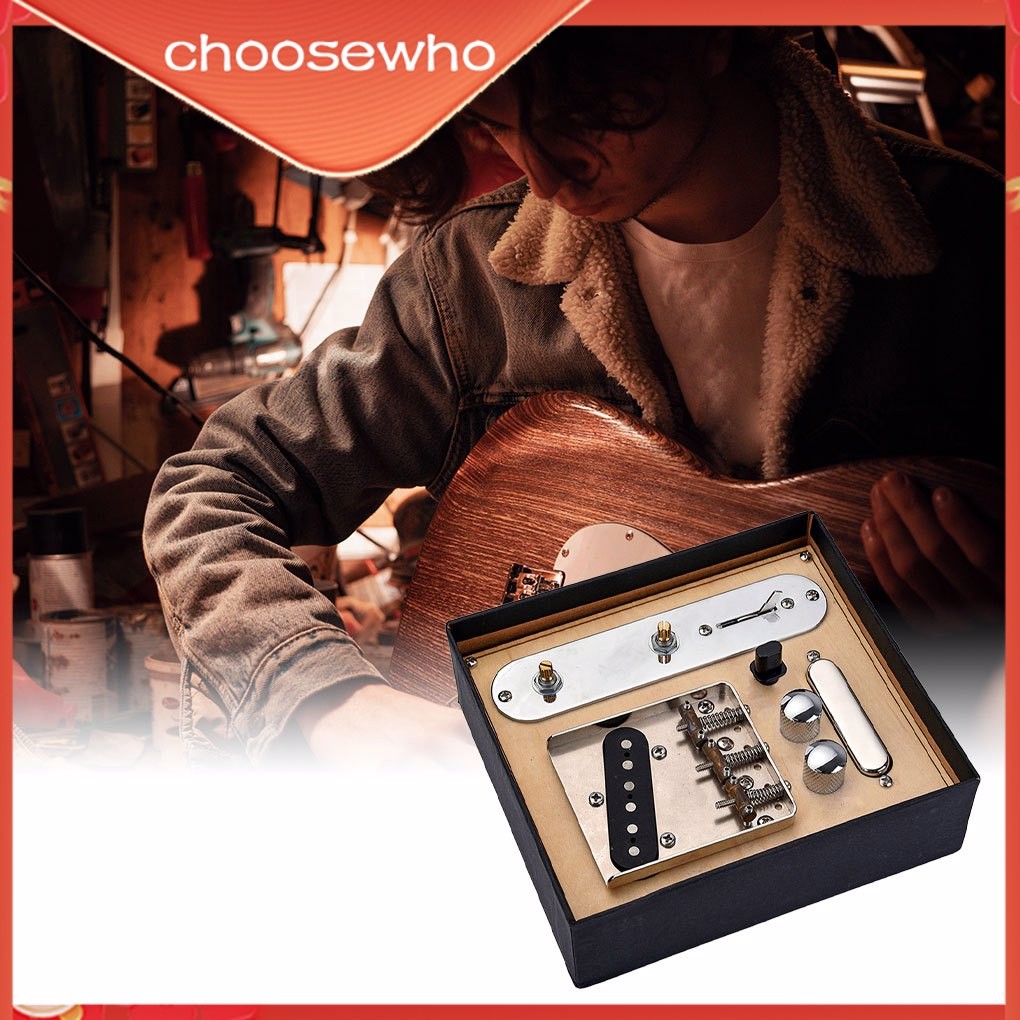 【Choo】Telecaster Bridge Line Plate Set Guitar Musical Replacement Kit ...