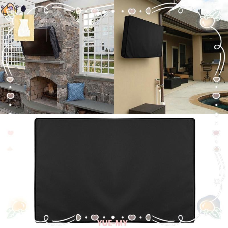 Outdoor TV Cover Flat Panel Protective Case Dustproof Waterproof Built ...