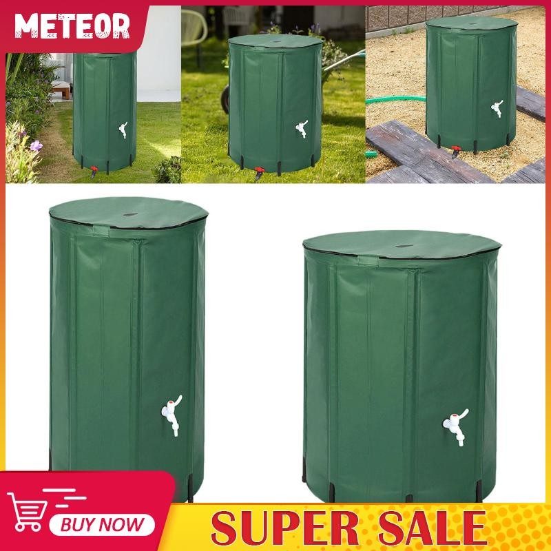 [meteorMY] Foldable Rain Barrel Green Water Storage Tank Water Water ...