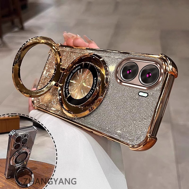 Case For OPPO RENO 11 5G RENO 11 Pro 5G Clear Case Thickening Plated ...