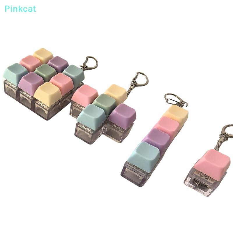 Pinkcat 1/4/5/9 Keys Mechanical Keyboard Axis Tester Fidget Button ...