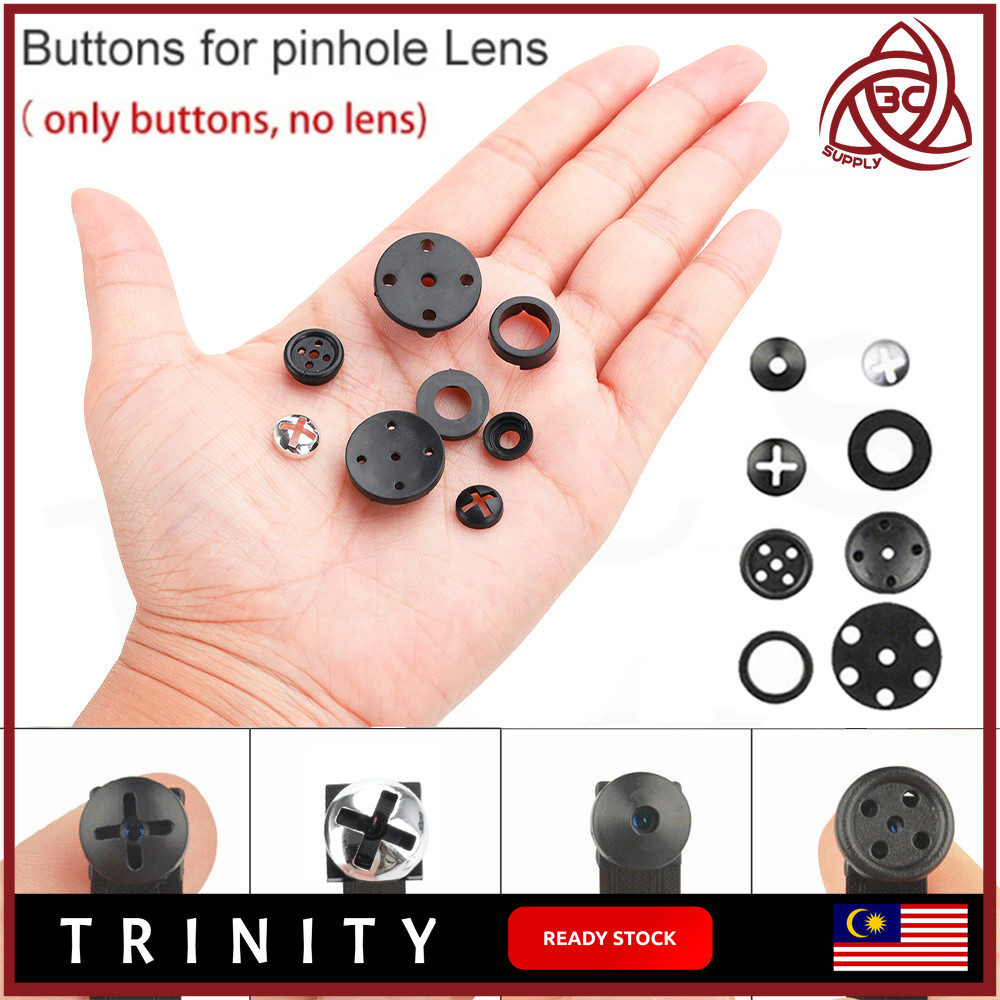 DIY Camera Pinhole Screw Button Cover Accessories Inner Diameter 8x8mm ...