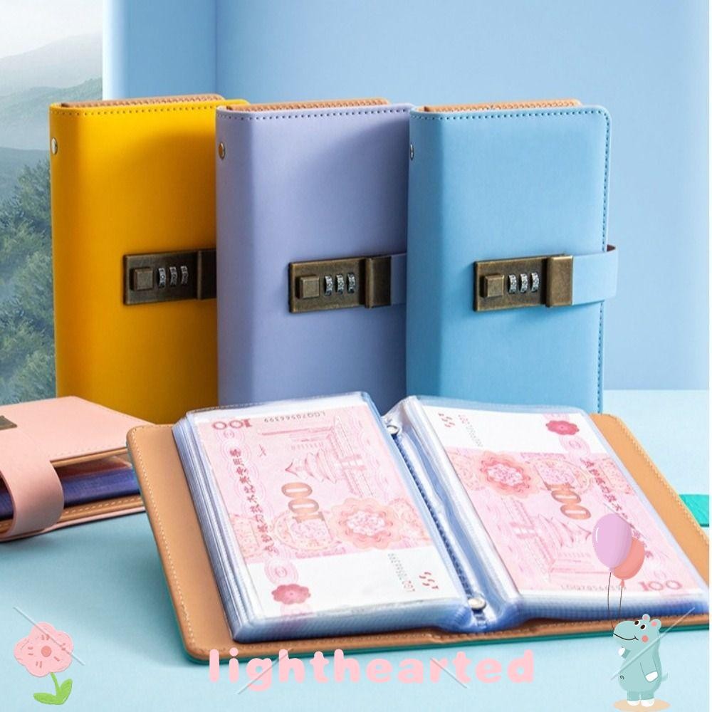 LIGHTHEARTED 100 Envelopes Money Saving Challeng, With Password Lock ...
