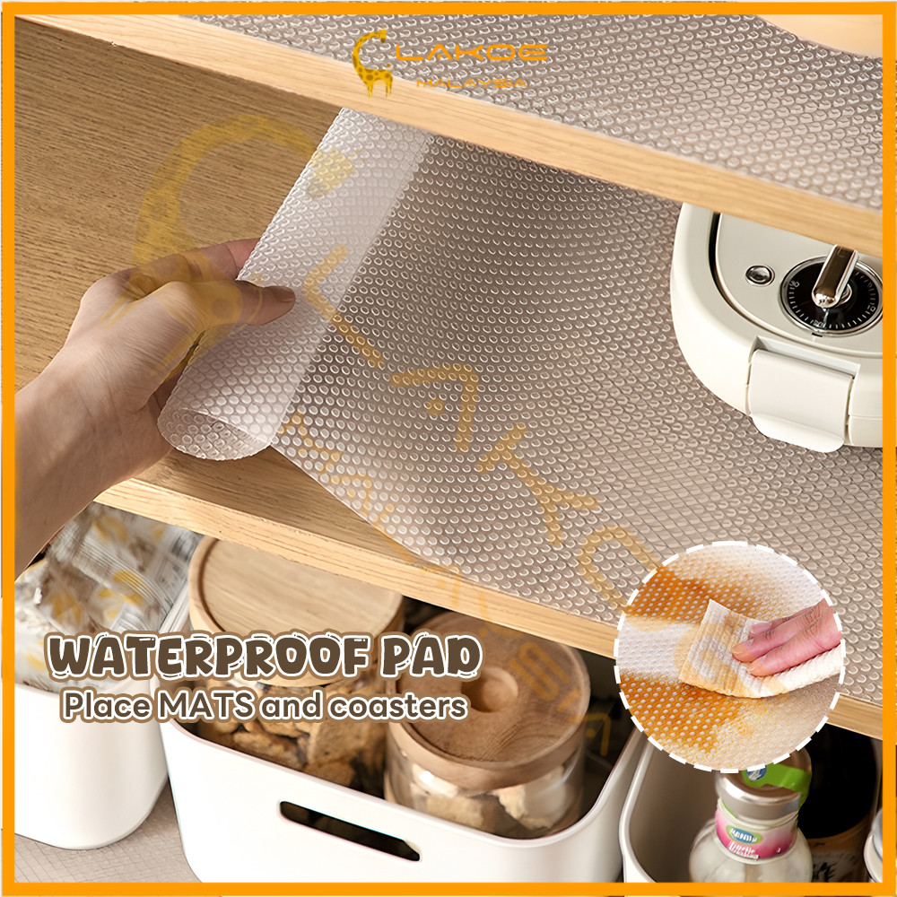 lakoe EVA Drawer Mat Non-Slip Cabinet EVA Material Transparent Table ...