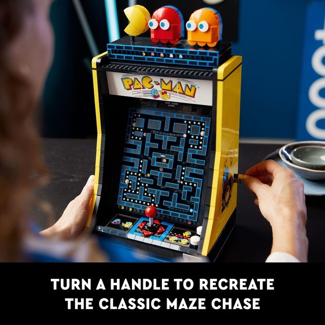 LEGO ICONS 10323 PAC-MAN ARCADE (2,651 PIECES) ORIGINAL BLOCK ARRANGE ...
