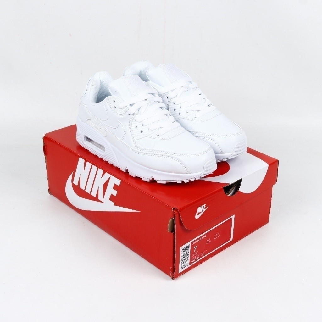 Nike Air Max sneakers 90 kasut putih triple penting Shopee Malaysia