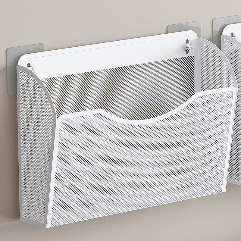 Wall-mounted Storage Box Hanging Basket Dormitory Wall-Mounted Shelf ...
