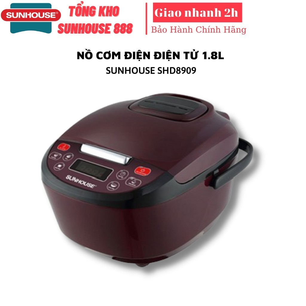 Genuine SUNHOUSE SHD8909 1.8 liter electronic rice cooker - core - high ...