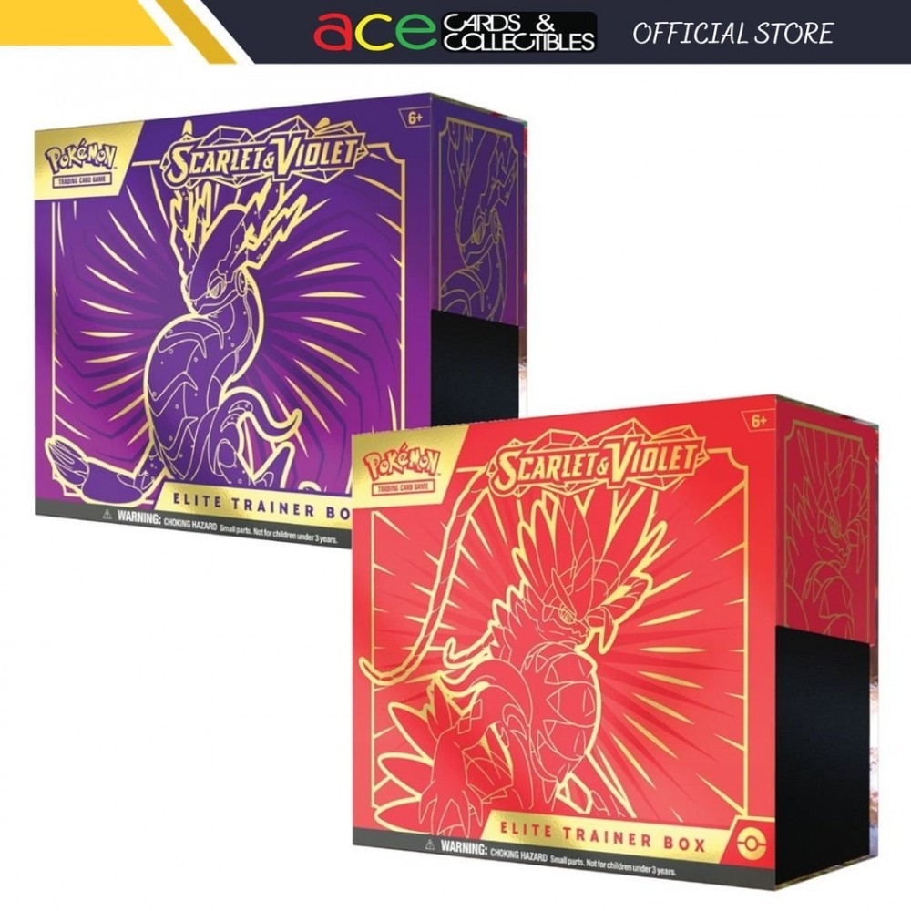 Pokemon TCG: Scarlet & Violet SV1 Elite Trainer Box | Shopee Malaysia