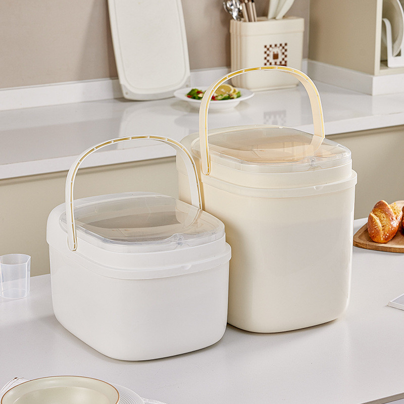 [Ready Stock] 10KG/15KG Kitchen Rice Storage Container Rice Container ...