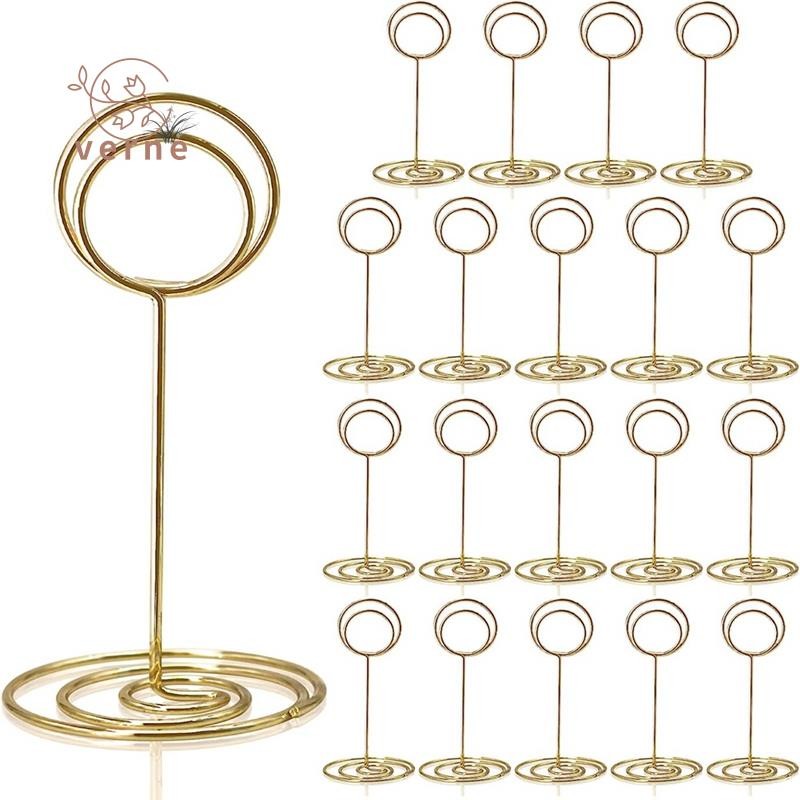 20Pcs - 3.35 Inch Table Number Stands for Wedding Party Graduation ...