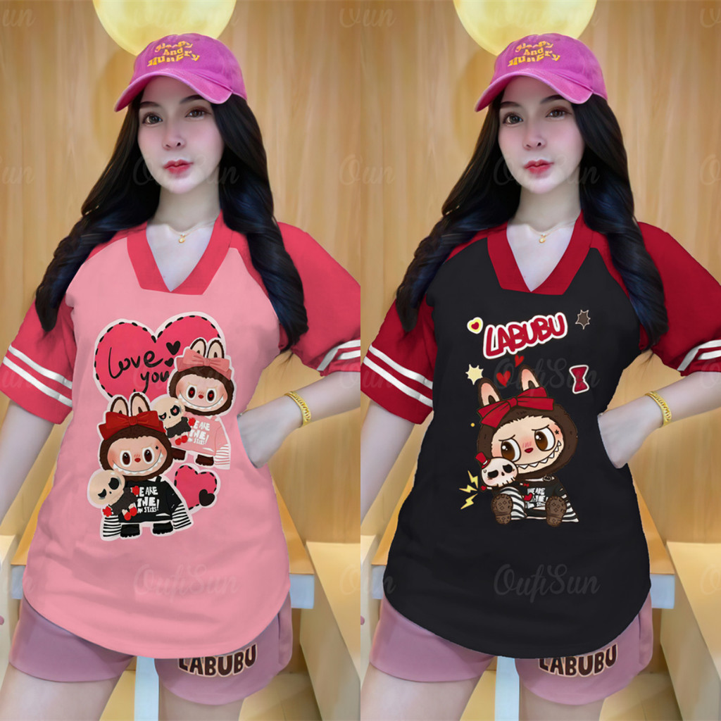 LABUBU PREMIUM SHIRT LADIES AND MENS/UNISEX Beautiful V Neck Shirt ...