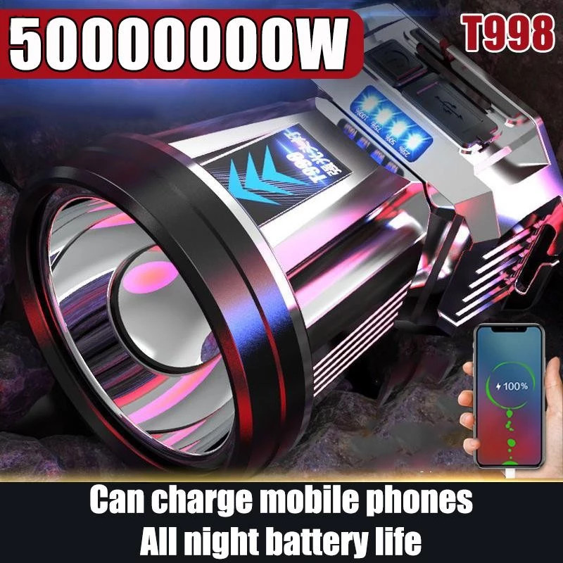 T998 Super Bright Large Circle Headlamp Fishing/Hunting/Camping ...