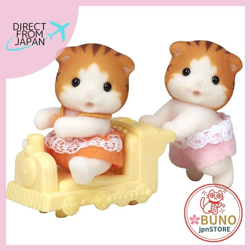 Sylvanian Families Maple Cat Twins