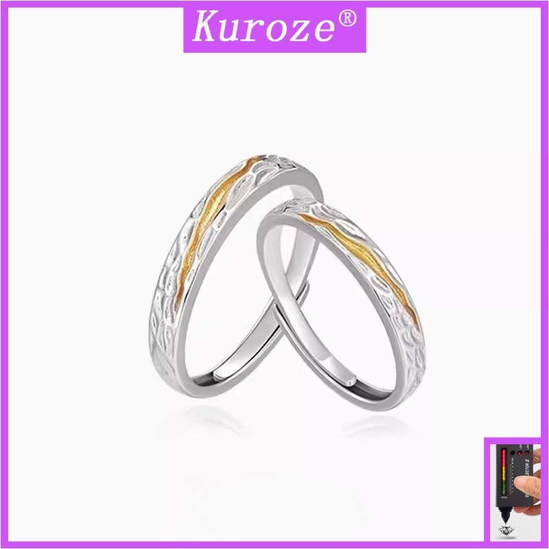 Kuroze Valentine's Day ring niche texture design new Chinese jewelry ...