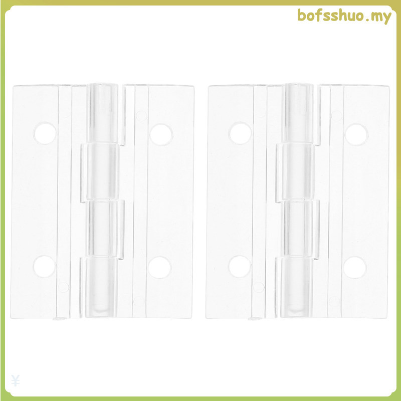 2 Sets Rack Hanging Transparent Hinge Kitchen Cabinet Hinges Acrylic ...