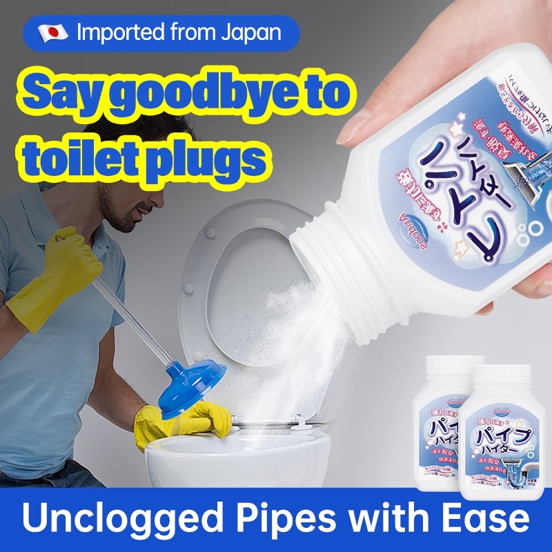 【MY Local Send】Japan Powerful Sink Drainer Cleaner Pipe Cleaner Anti ...
