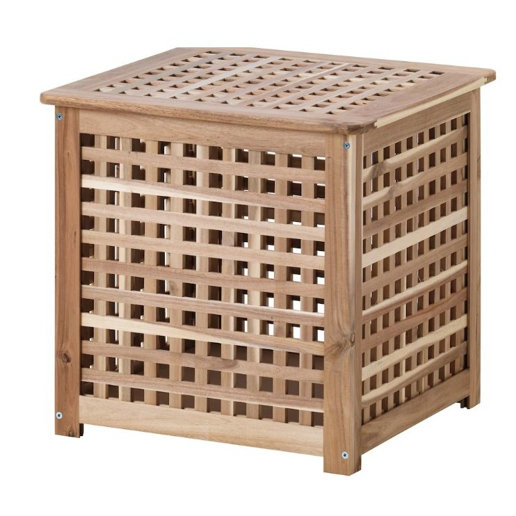 Side Table IKEA HOL Wooden Side Table Box Living Room Side Table Wooden ...