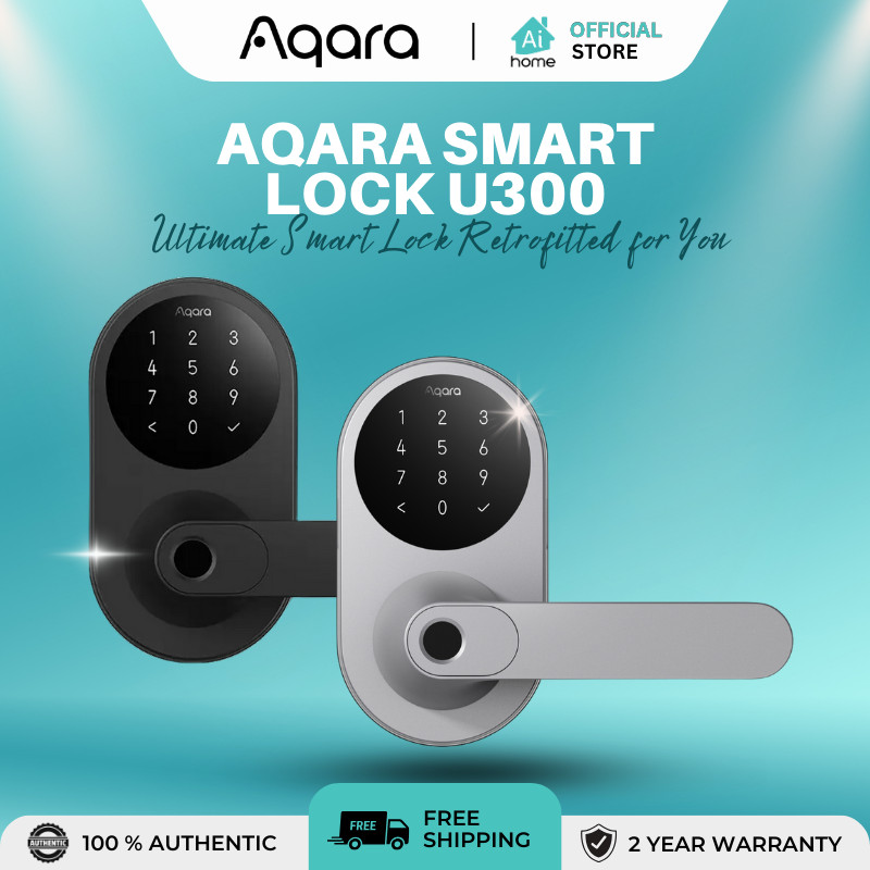 AQARA Smart Lock U300 Lever Lock Apple Home Key
