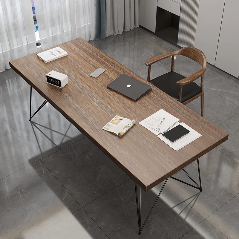 Transform Your Home Office with This Solid Wood Computer Desk - Stylish ...