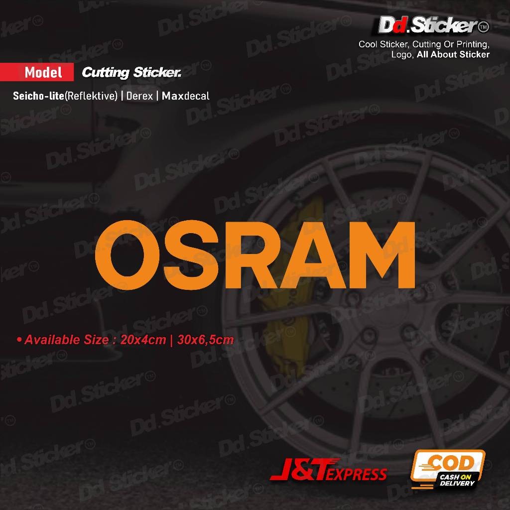 Osram LOGO sticker (cutting sticker) | Shopee Malaysia