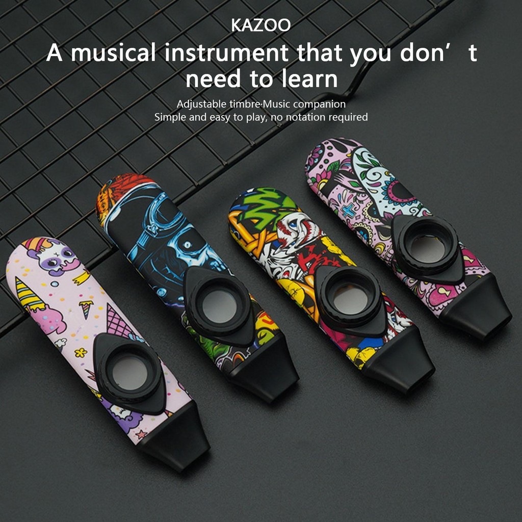 Small Kazoo Musical Instrument Kazoos for Adults Portable Durable Kids ...