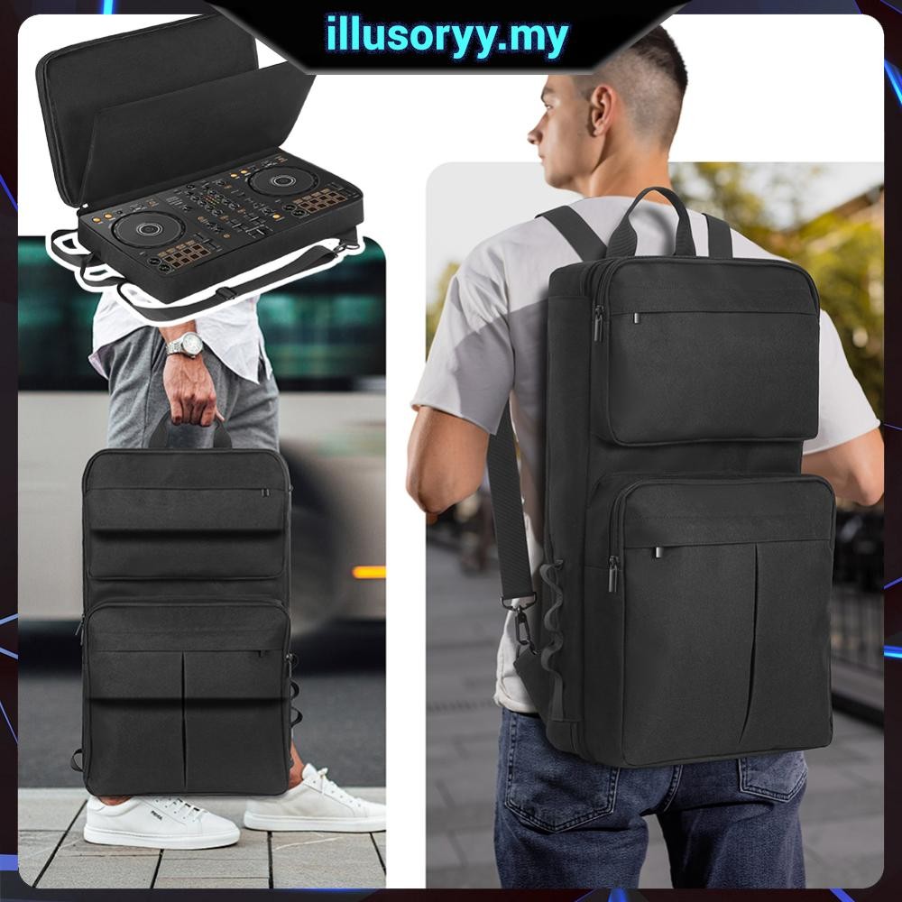 [illusoryy.my] DJ Backpack for Pioneer DDJ-400/DDJ-FLX4/Roland DJ-202 ...
