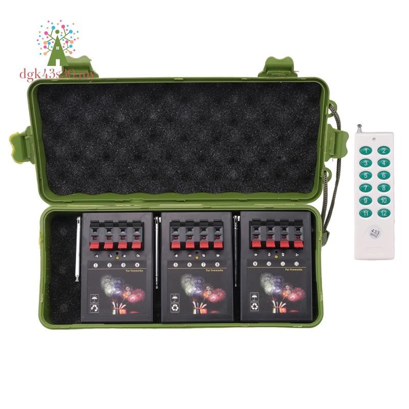 Firing System Machine 12 Cue Channel Cold Pyro Pyrotechnic Display Fuse ...