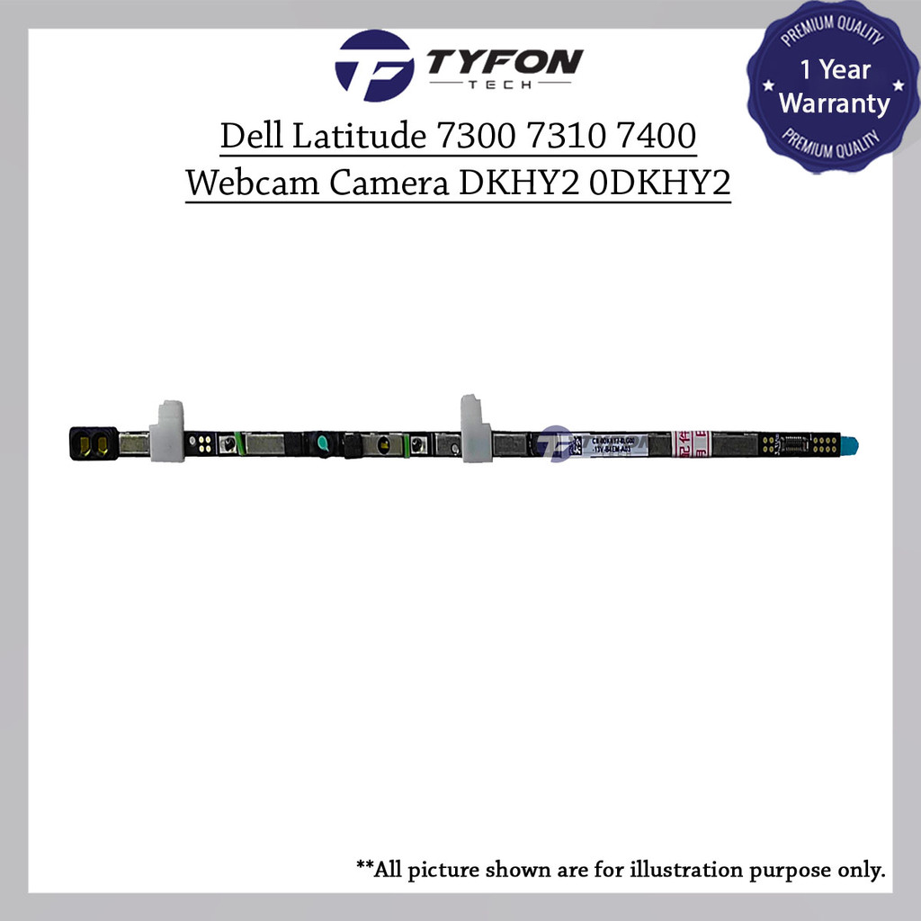 Dell Latitude 7300 7310 7400 7410 Laptop Webcam Camera DKHY2 CN-0DKHY2 ...
