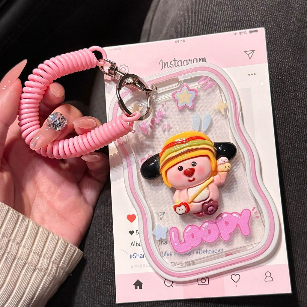 Cute Ruby Card Holder Meal Card Access Control Card Elevator Card ...