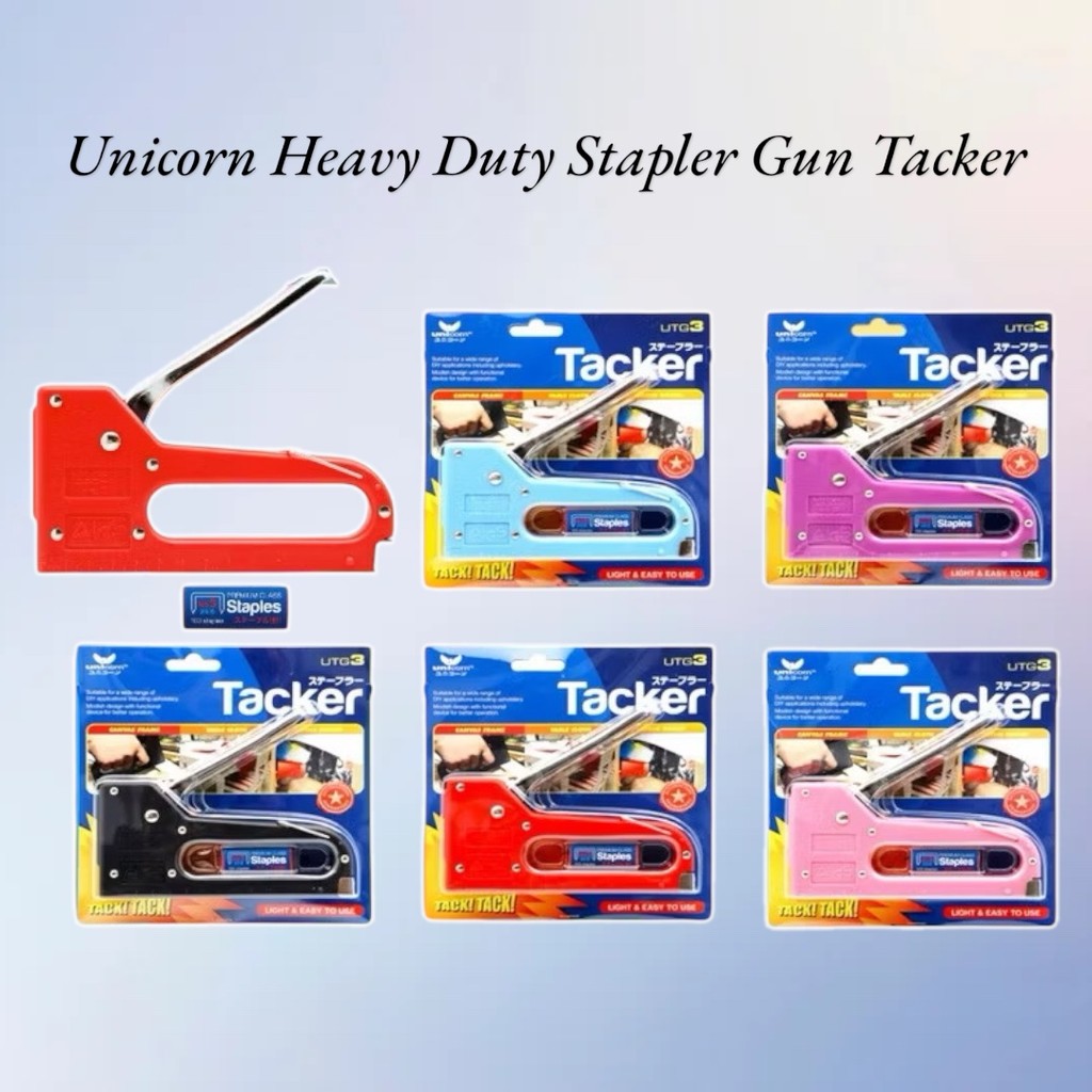 Unicorn Heavy Duty Stapler Gun Tacker Hand Tacker | Shopee Malaysia