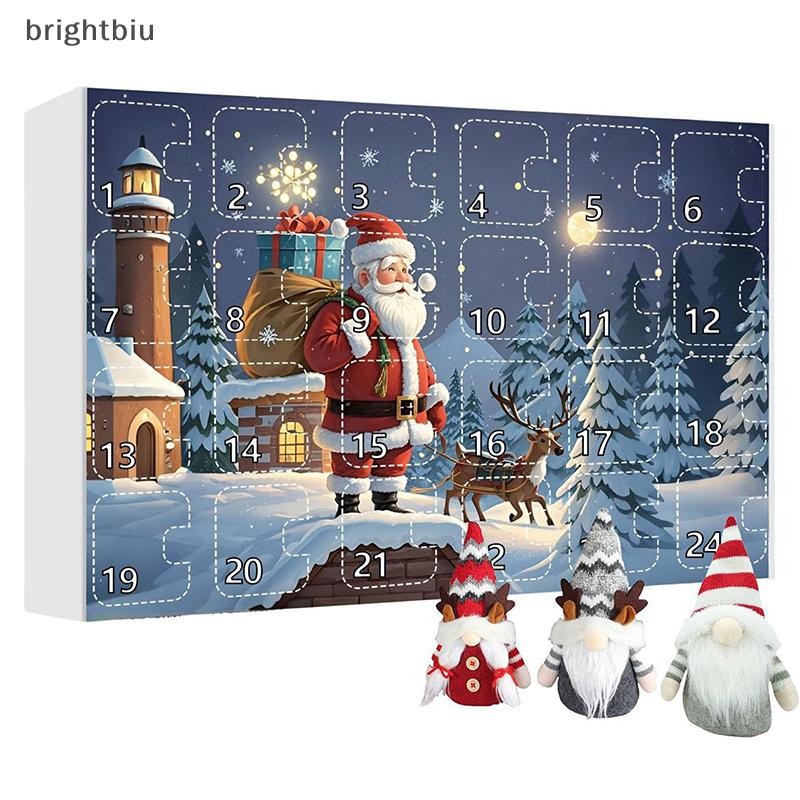 [brightbiu] 2025 Christmas Gnome Advent Calendar, 2025 Christmas