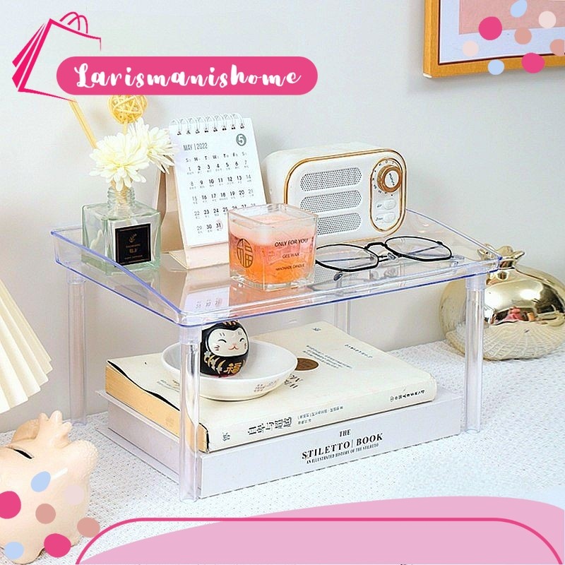 RK7116 Korean Rack Organizer Transparent Desk Organizer Upgraded ...