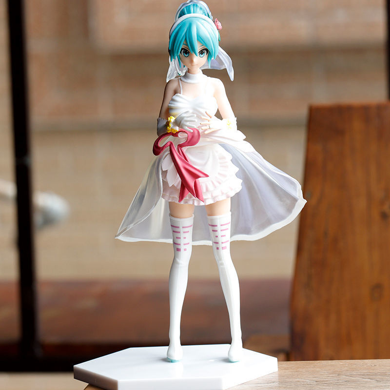 Future Hatsune Wedding Dress Hatsune Animation Model kit garaj Mainkan ...
