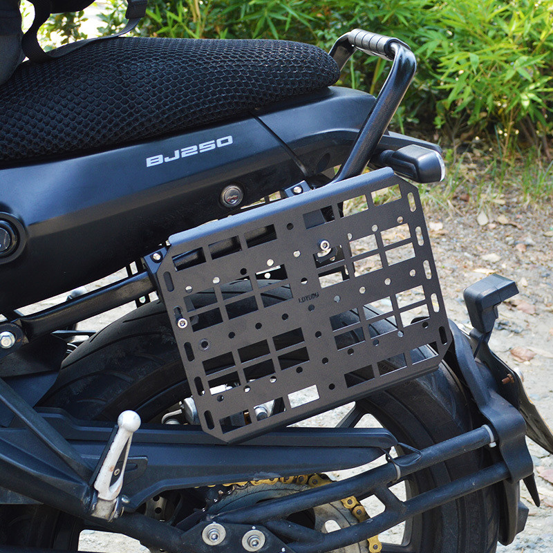 Motorcycle Extension Rack Side Bag Bracket Modified Motorcycle Side Box ...