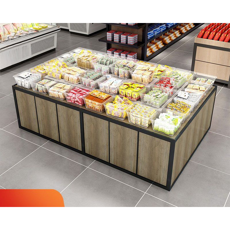 Display Rack Supermarket Rack Snack Promotion Rack with Wheels rak roti ...