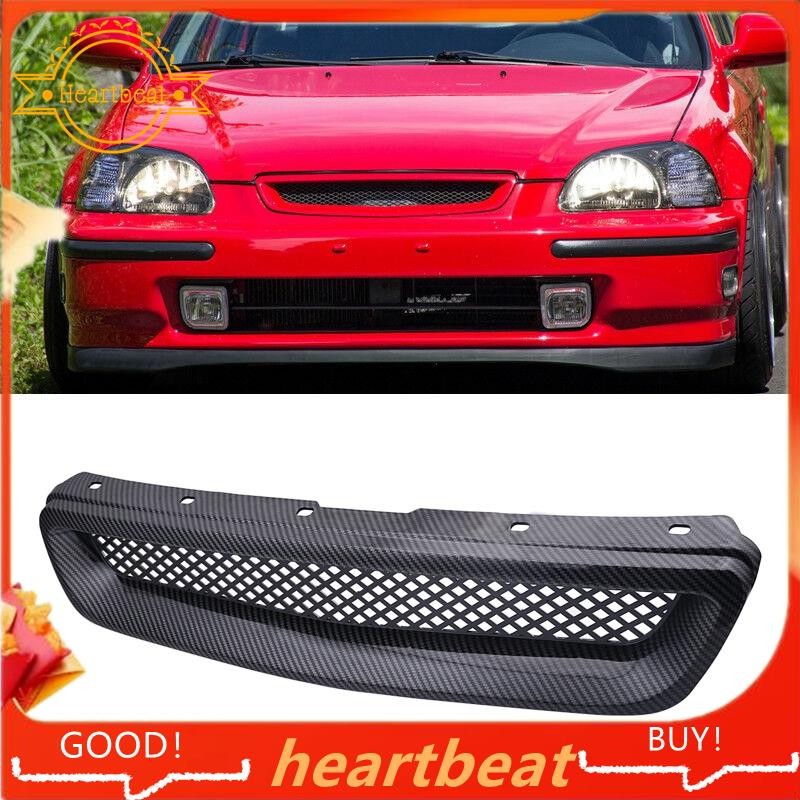 Ej JDM Style Front Bumper Hood Mesh Grille ABS For Honda For Civic CX