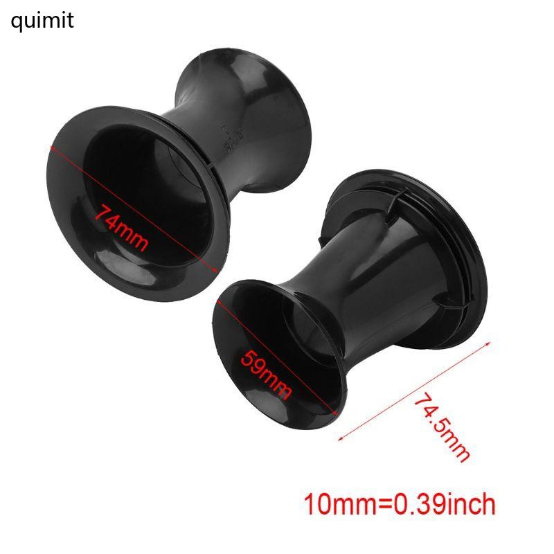 2 Pezzi Tubi Bass Reflex Per Altoparlanti - Ventilazione Subwoofer 65x74.5mm Per Casse Audio - Foto 9