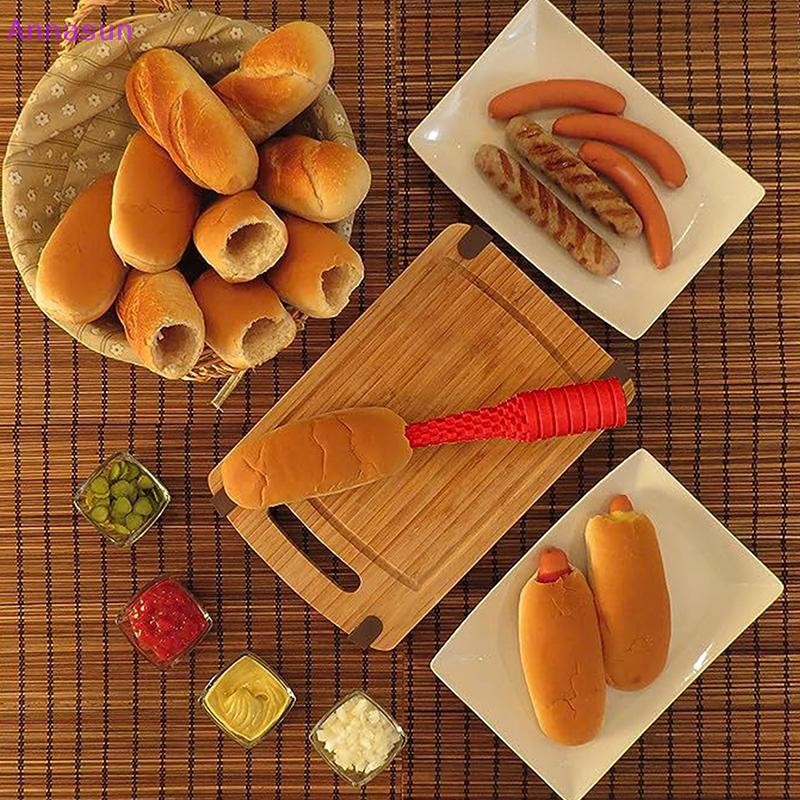 Hotdogger, Hot-Dog-Spiralschneider, Grillwerkzeug,  Produktbild-Vorschau 5