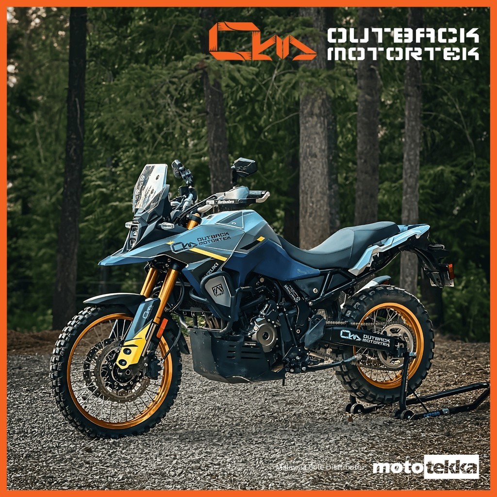 Outback Motortek Suzuki V-Strom 800DE Crash Bar | Skid Plate | Shopee ...
