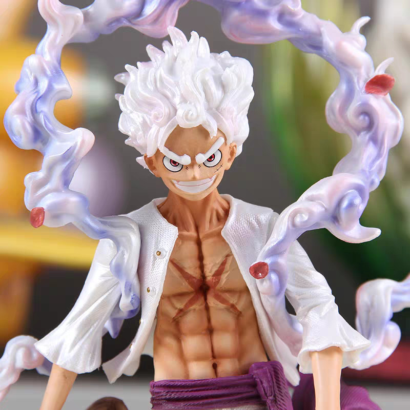 One Piece Five-speed Walking Nika Luffy Figure Ruff gk Anime Two ...