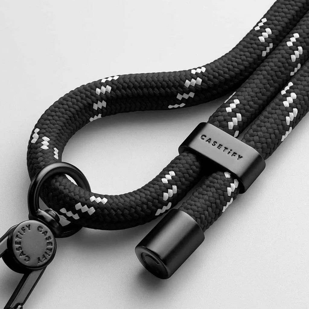 [PYDM] Casetify Solid Color Woven Rope Strap Shell Diagonal Chain ...