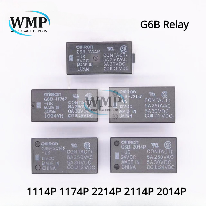 Omron G6B-1174P-US-24VDC Relè 4 Pin 24V DC - Lotto Da 2 Pezzi Nuovi