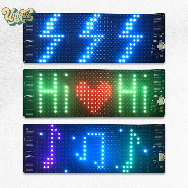 (Unique) LED Pixel Soft Display Programmable LED Screen Night Light APP ...