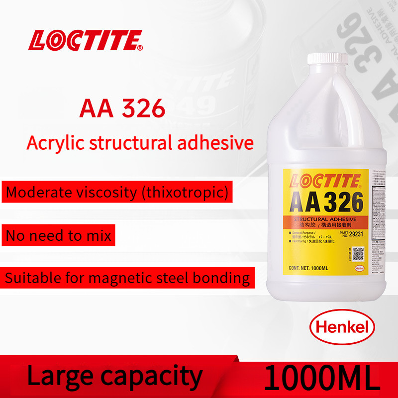 LOCTITE 326 Structural Adhesive 1L Metal Magnetic Steel Motor Rotor ...