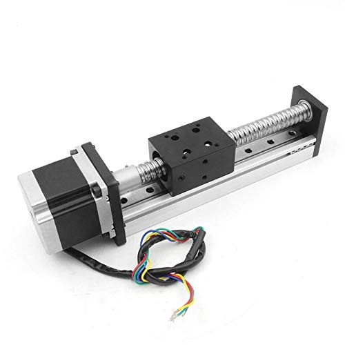 RATTMMOTOR HBX-1605 Chariot Linéaire CNC 200 Mm Double Guide Vis à Billes SFU1605 Nema23 - Table Coulissante XY