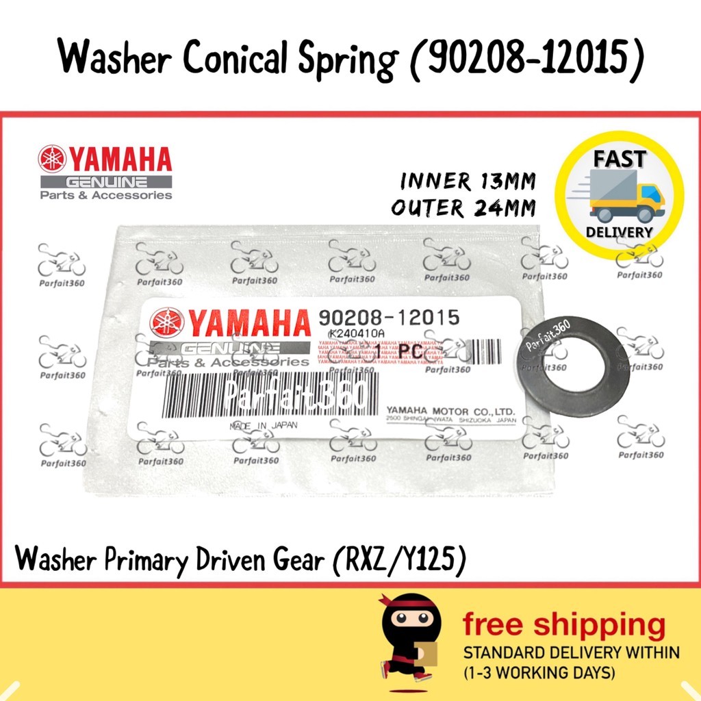 90208-12015 RXZ / Y125ZR Washer Plate Conical Spring Primary Driven ...
