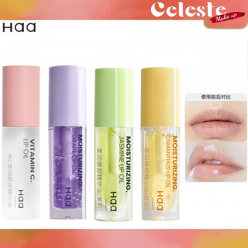 HAA Lip Oil Moisturizing Hydrating Primer Lip Protection Against ...