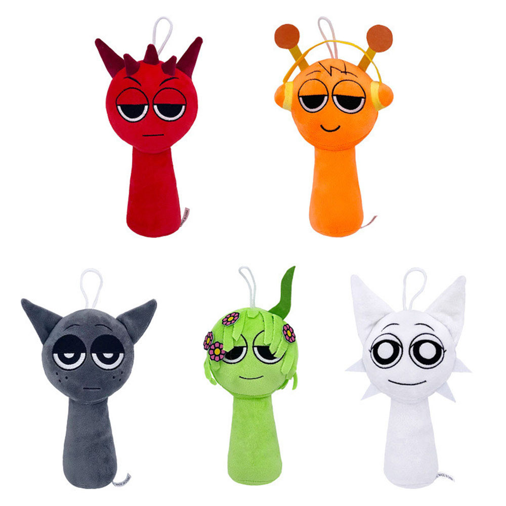 Sprunki Plush Toy, Sprunki Game Plush Toys, Monster Horror Game Stuffed ...