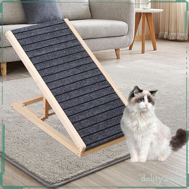 [DolitycbMY] Dog Ramp Height Adjustable Folding Portable Non Slip Stair ...